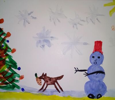 Конкурс детского рисунка «Я рисую Новый год»
